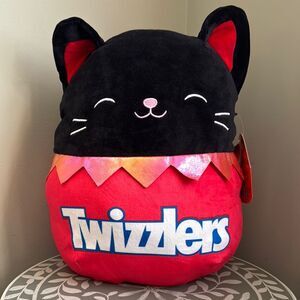 Squishmallows Twizzlers Cat Plush NWT